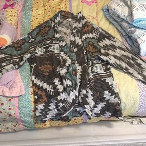 Multi colored sweater